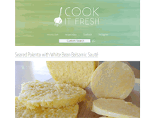 Tablet Screenshot of cookitfresh.com